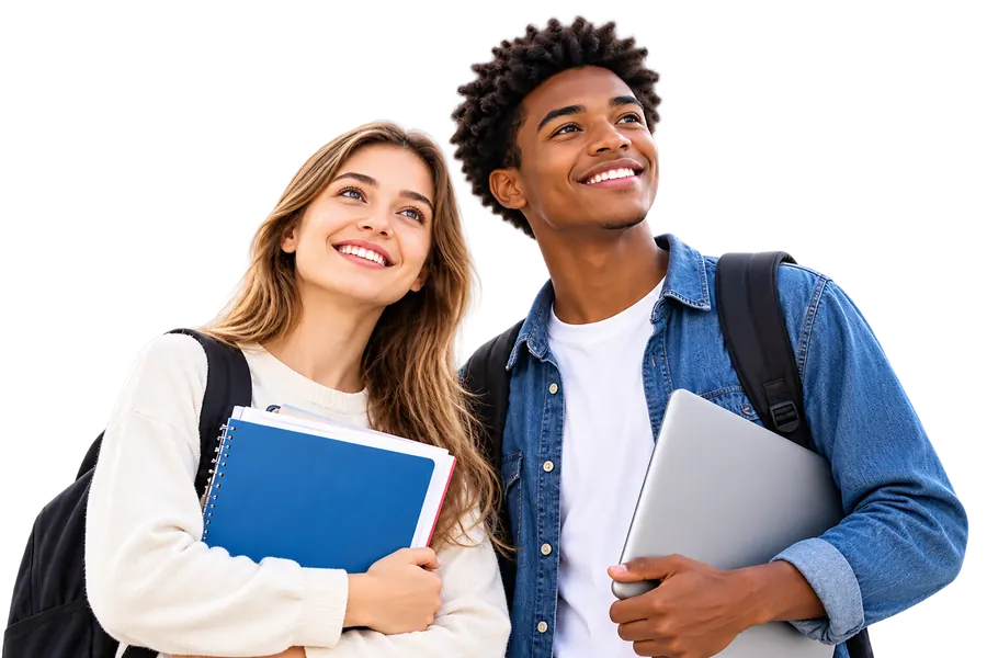 Students preparing for IELTS and SAT
